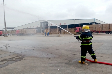 护航“双节”除隐患！SBOBET利记纸业节前安全工作不打烊